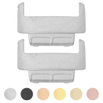 fb.ad8.ss Gallery Silver StrapsCo Stainless Steel Strap Adapter for Fitbit Inspire 3